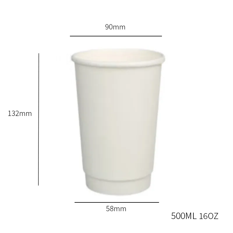 Het verschil tussen cups met één wallpapier en dubbele wallpapierbekers